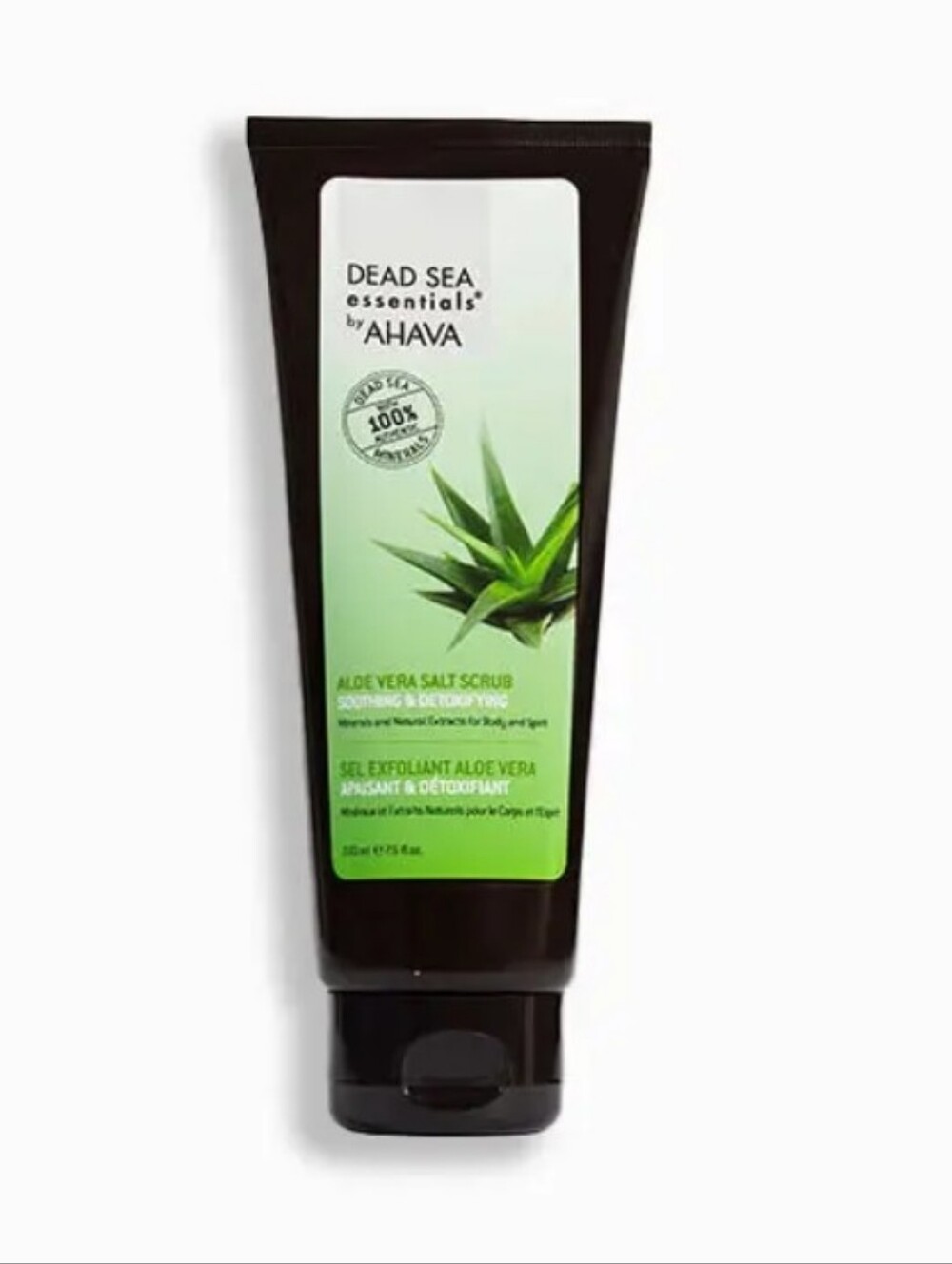 Ahava Dead Sea Essentials Aloe Vera Salt Scrub 200 ML NEW Sealed